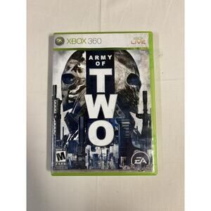 Army of Two (Microsoft Xbox 360, 2008) Tested And Working